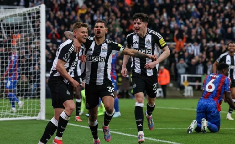 Newcastle naik ke kedudukan ketiga pasca hancurkan Crystal Palace 5-0